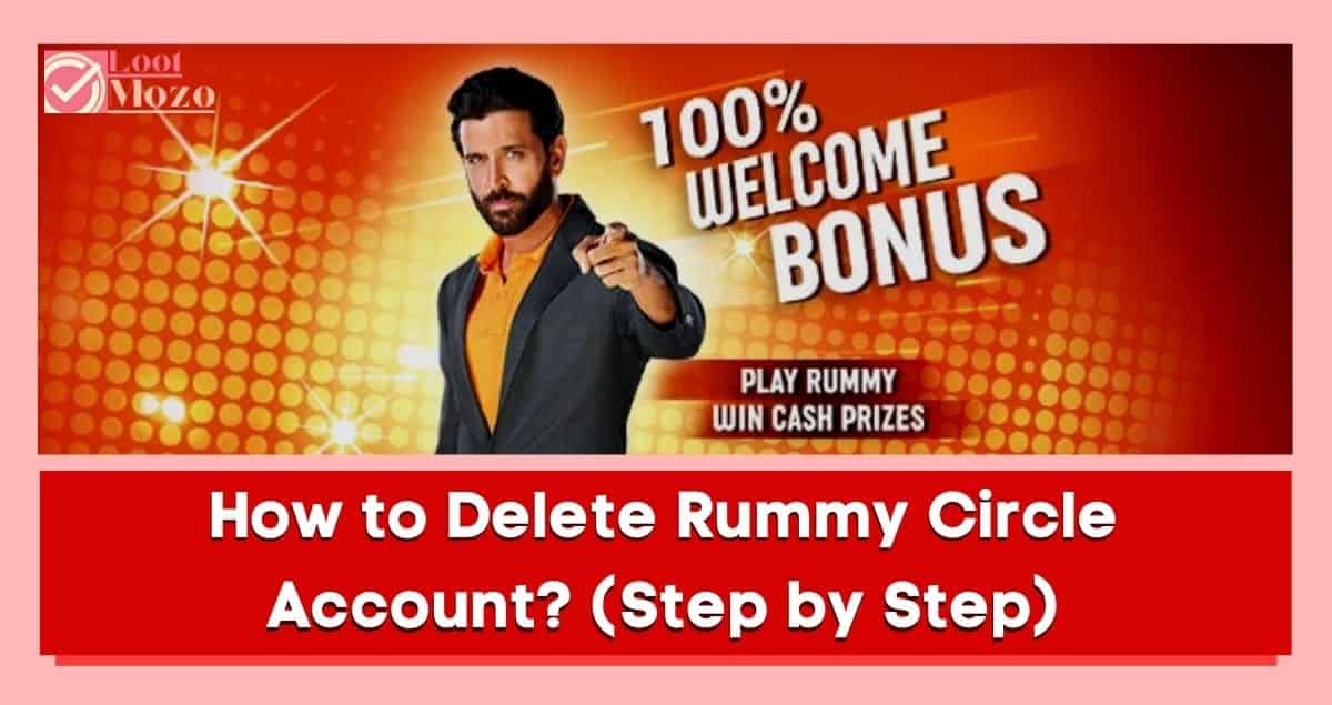 how to delete rummy circle account