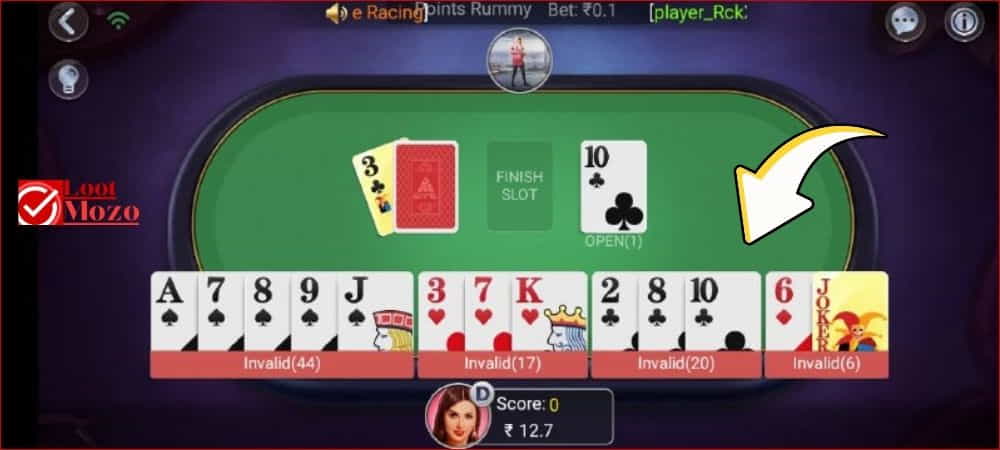 steps to play rummy online on mobile phone