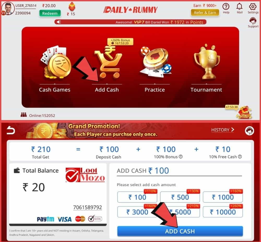Download Daily Rummy New Version